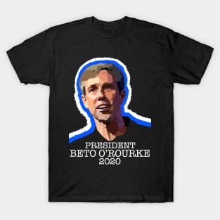 PRESIDENT BETO O'ROURKE 2020 (Ghost Version) T-Shirt